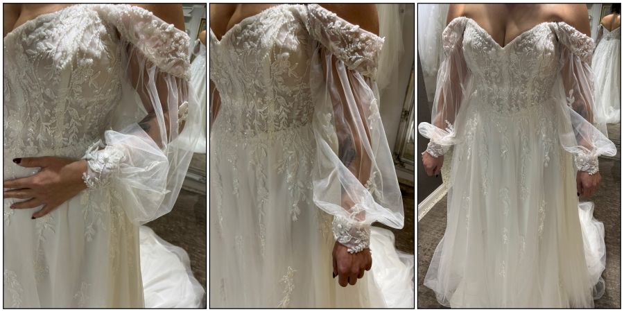Alterations this week: Essense of Australia D4098