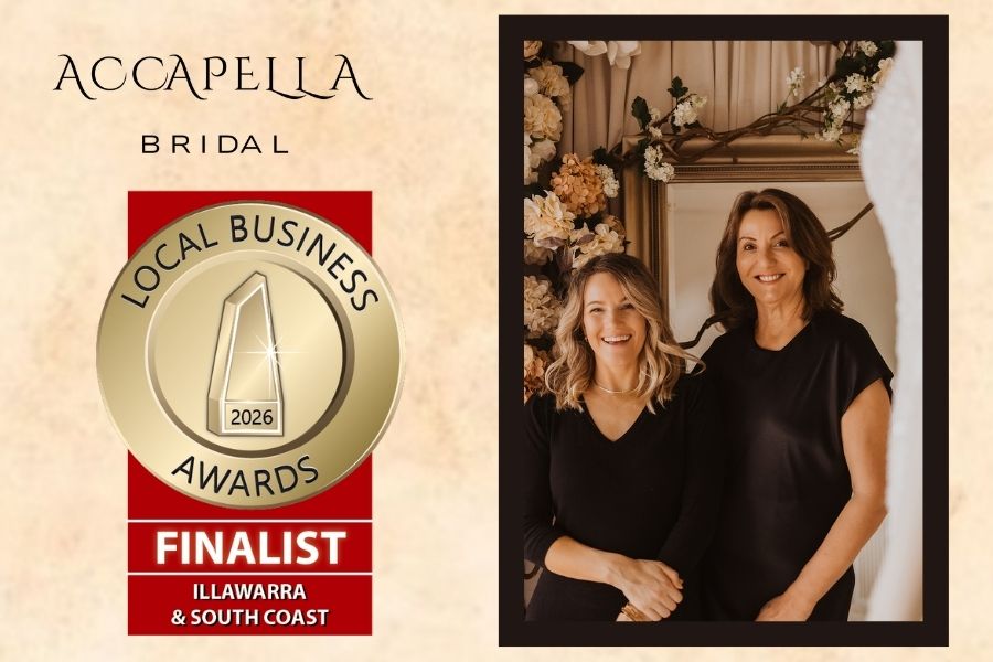 We're Finalists in the 2026 Illawarra & South Coast Local Business Awards!