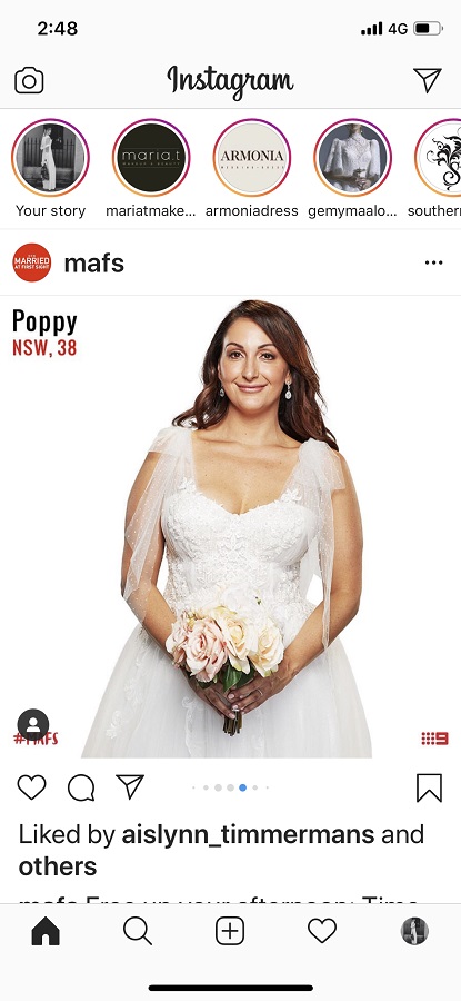 Poppy Married at first sight