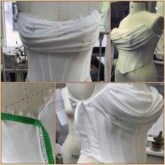Pollardi Shiver Wedding Dress with Custom Changes at Accapella Bridal