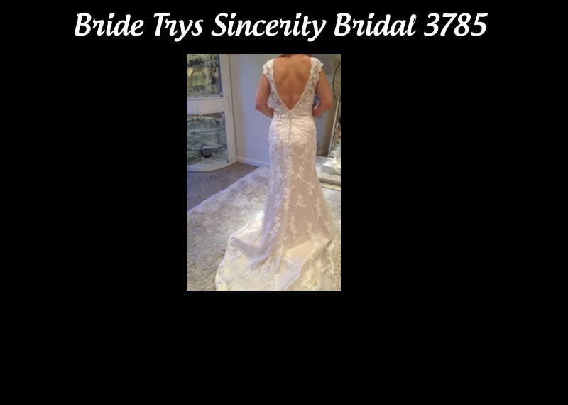 Sincerity Bridal 3785
