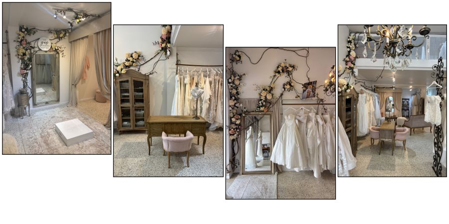Stage 1 makeover journey for Accapella Bridal