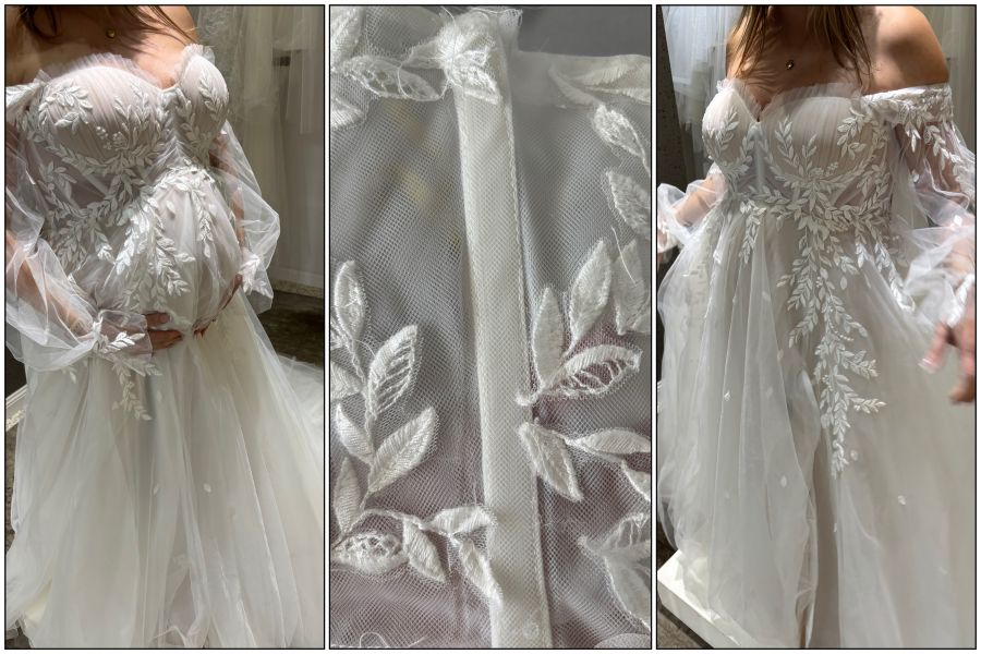 Wedding Alterations This Week: A Dream Dress for a Glowing Bride