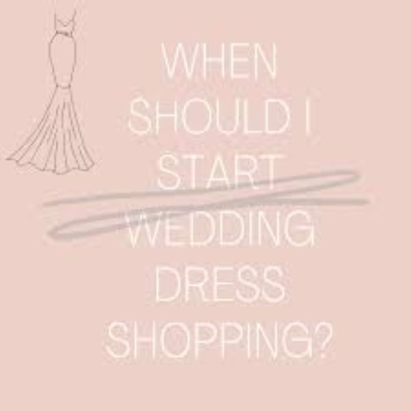 When is the best time to start buying your wedding dress